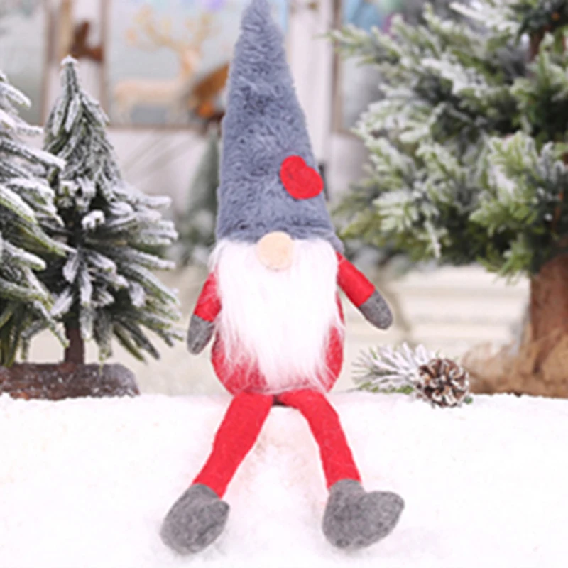 Ткань Горячая редкая Рождественская плюшевая кукла мягкая игрушка