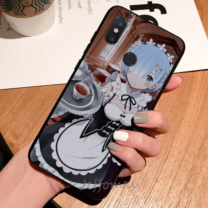 

Re Life different world from zero Phone Case For Xiaomi Redmi 7 8 9t a3Pro 9se k20 mi8 max3 lite 9 note 9s 10 pro