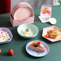 spit bone dish fruit holder dishes and plates snack plate breakfast tray snack plate tableware set plate plastic dishes
