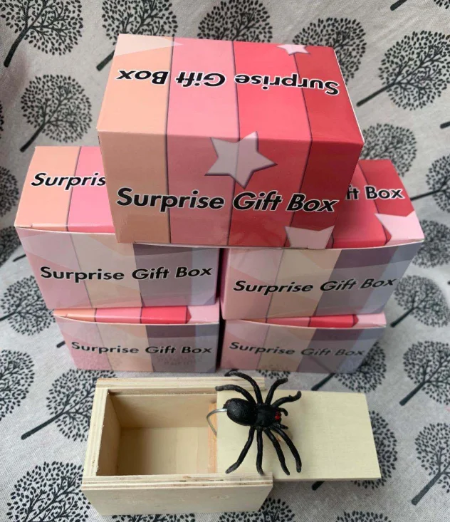 Деревянная коробка для Хэллоуина 1 шт. | Дом и сад