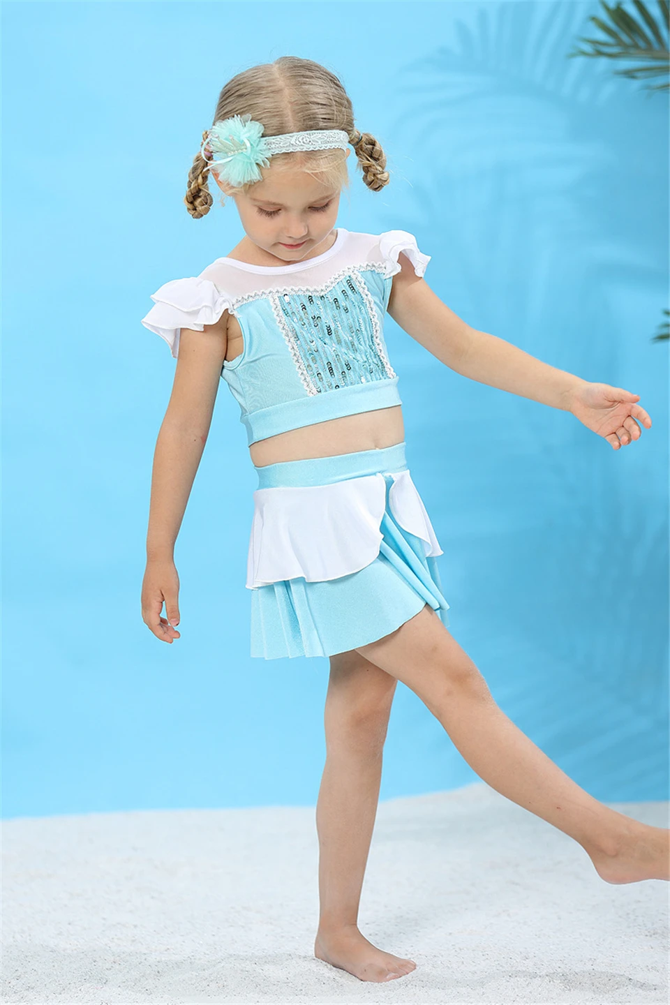 Лето 2021 необычные модели Софии Аврора Золушки + плавки для девочек Цельный