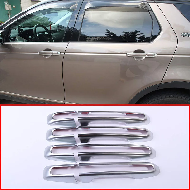 Car Door Handle Trim Frame Stickers Decals for Land Rover Discovery Sport 5 L462 Range Rove Sport/ L405/Evoque | Автомобили и