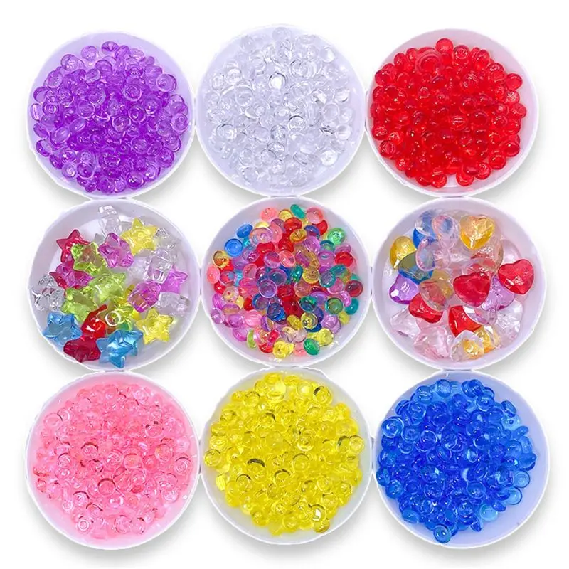 

75pcs Slime Supplies Kit Foam Beads Charms Styrofoam Balls Tools For DIY Slime