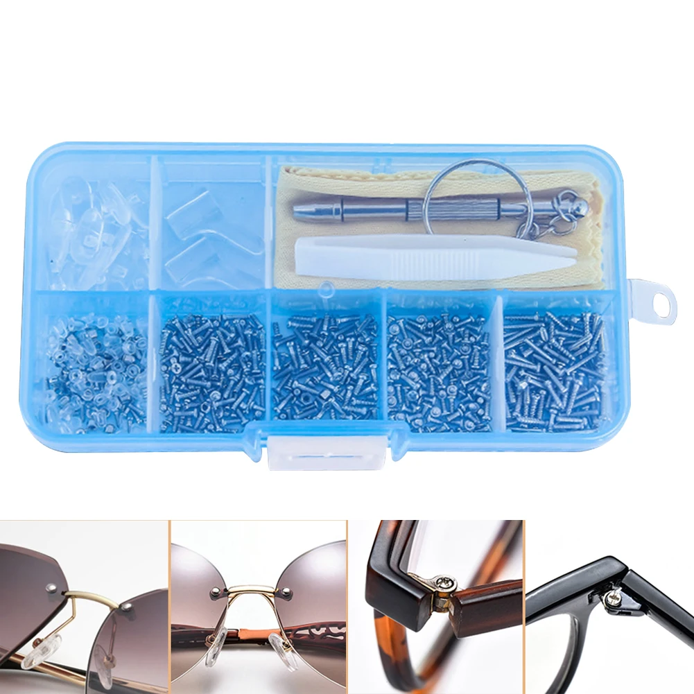 Пинцет коробка микро отвертка аксессуары носоупоры практичные солнечные очки