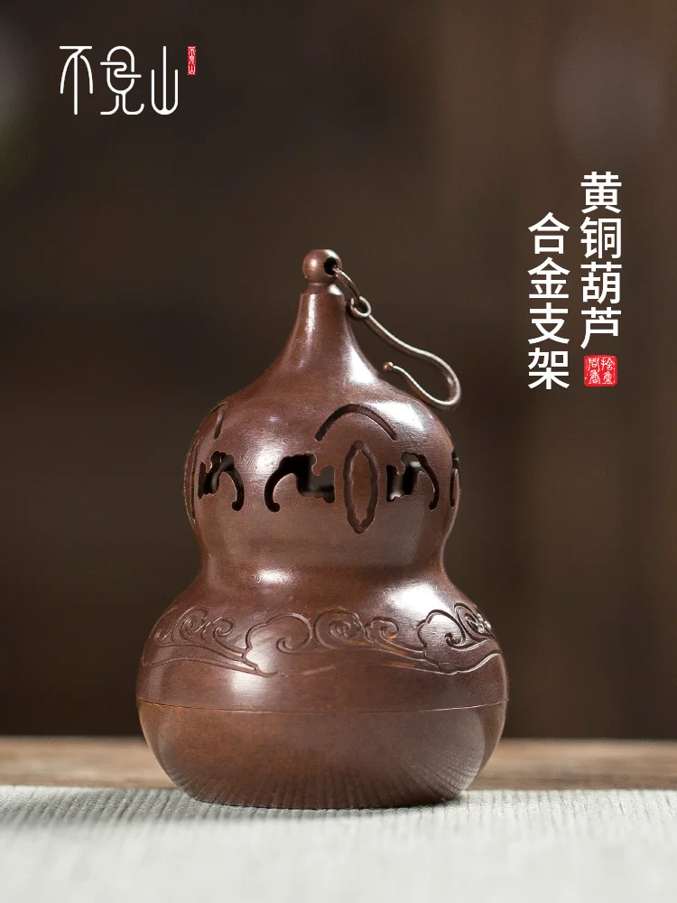 

Nordic Brass Backflow Incense Burner Church Modern Waterfall Smoke Vintage Diffuser Fragrance Incensario Home Decor BY50XX