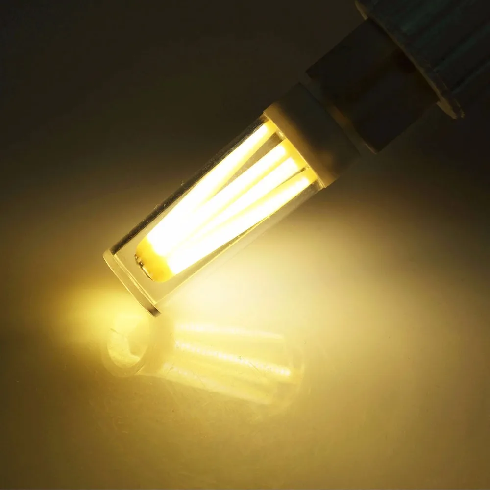 Новый G9 светодиодный потолочный светильник 6W 110V 220V 240V лампа накаливания с