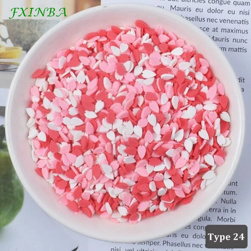 FXINBA 10 г Fimo амулеты дополнение разбрызгивает слизь наполнитель пушистая клейкая масса Игрушки слизь Поставки аксессуары глина DIY ломтики торта десерт