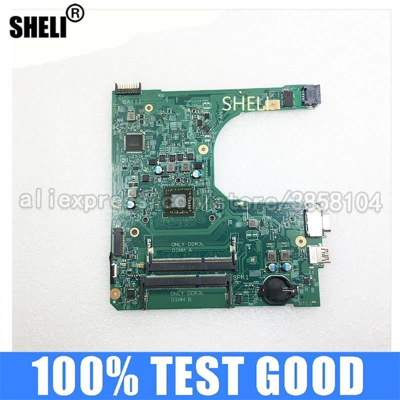 

Материнская плата для ноутбука SHELI INSPIRON 15 3565 для DELL CN-0GW4F0 GW4F0 0GW4F0 материнская плата Y25DC со стандартным процессором DDR3 Intel