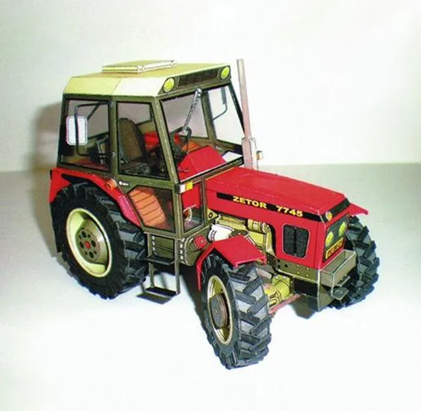 Чешские весы Zetor 7745 7211 для тракторов 1:32 сельскохозяйственная техника набор