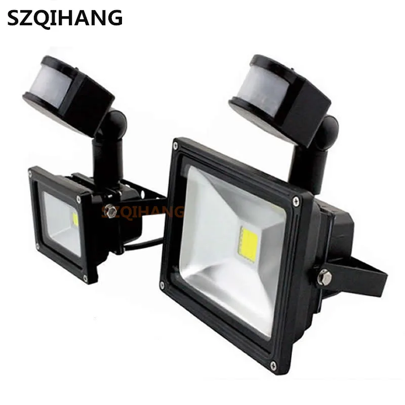 

1PCS PIR Floodlight Sensor Motion Human Body Infrared Induction 50W Outdoor Waterproof IP65 Spotlight Security Flood Light.