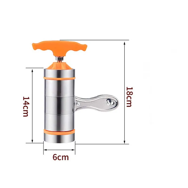 Стальная машина для лапши с 5 моделями ручной пресс макаронных изделий кухонные