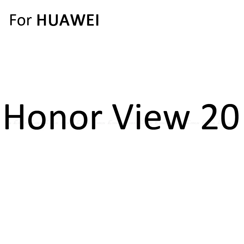 For Honor View 20 2.5D Закаленное стекло для huawei P30 P20 mate Honor 20S 10i 10 View 20 Pro Lite Полное покрытие защита экрана стекло защитная пленка - Цвет: For Honor View 20