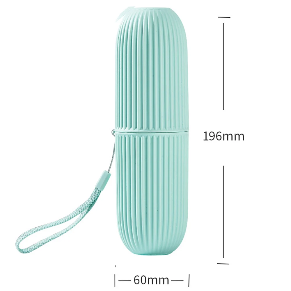 

Portable Toothbrush Toothpaste Holder Storage Case Box Organizer Household Storage Cup For Outdoor Travel Bathroom Accessories