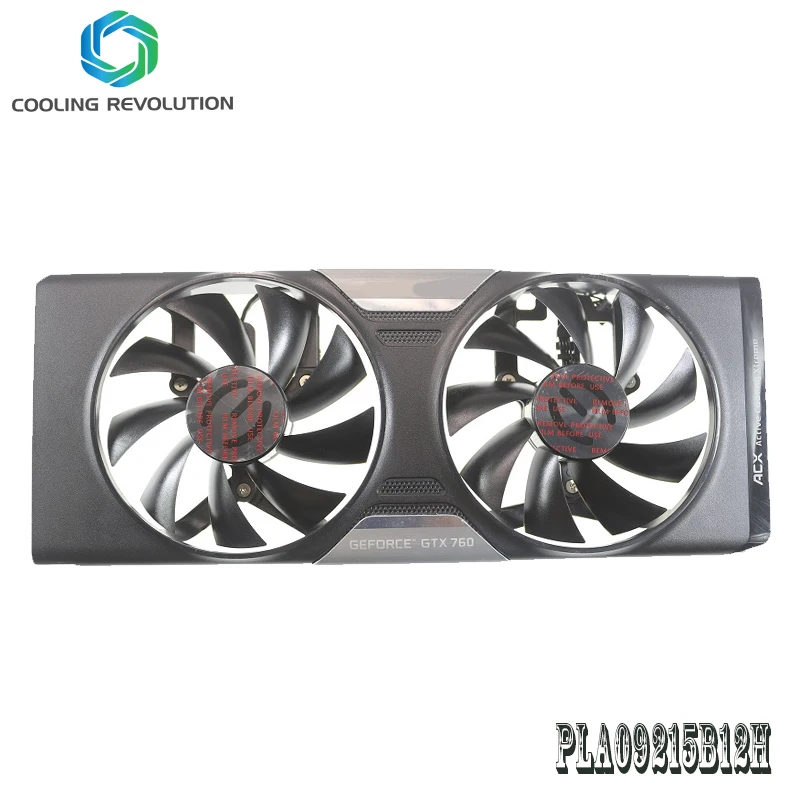 Корпус вентилятора для видеокарты 09215b12h DC12V 0.55A 4PIN для EVGA GTX760