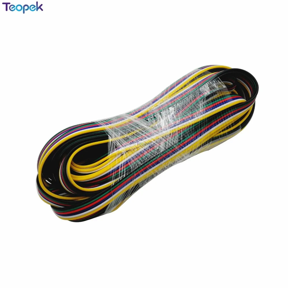 2pin 3pin 4pin 5pin 6pin удлинитель электрические провода с разъемом 22AWG светодиодный разъем для 5050 3528 WS2812 RGB/RGBW RGB CCT Светодиодные ленты