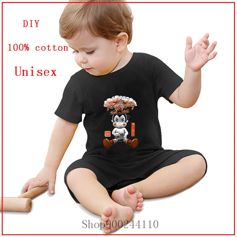 Комбинезон для новорожденных девочек и мальчиков 2020 года с коротким рукавом Atom Boy