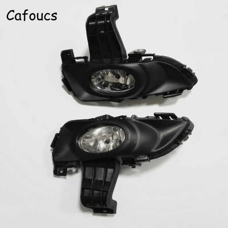 Автомобильные передние противотуманные фары Cafoucs 1 пара для Mazda 3 Sedan 2003 2004 2005 2006