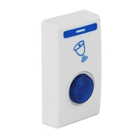 504d led wireless chime door bell doorbell wireles remote control 32 tune songs white home security use smart door bell