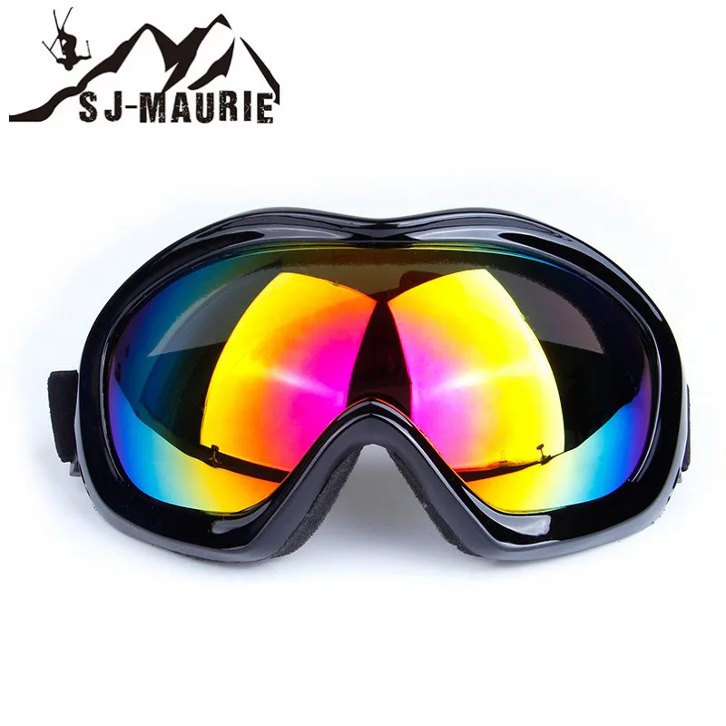 Мужские и женские профессиональные ветрозащитные противотуманные лыжные очки