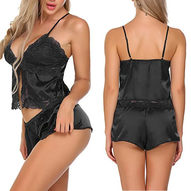 

Сексуальный комплект, женская ночная сорочка, атласная ночная сорочка, сексуальное женское нижнее белье, сексуальное кружевное шелковое ни...
