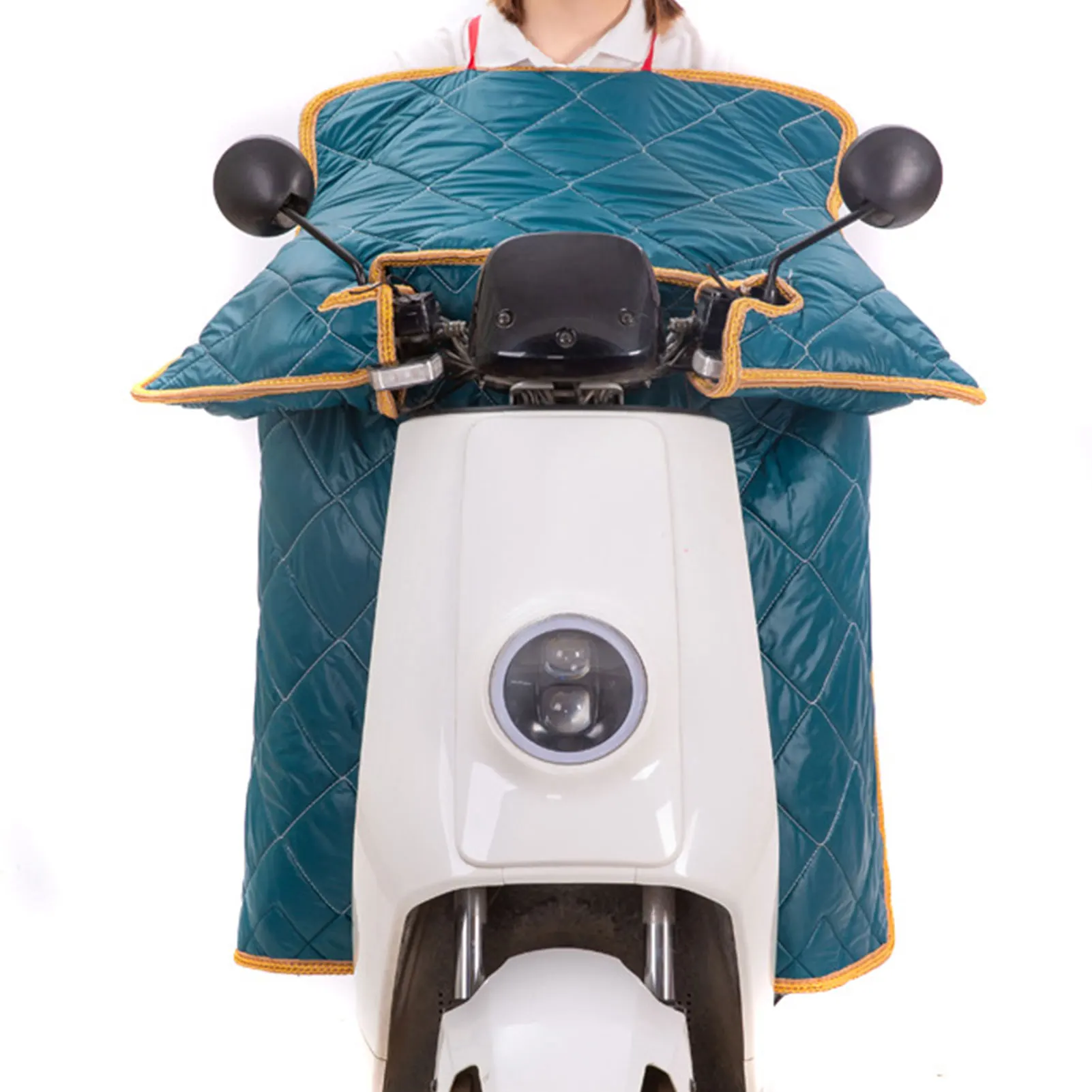 

Winter Electric Bike Leg Apron Cover Durable Waterproof Windproof Rainproof Breathable Glass Thickened Knee Pads