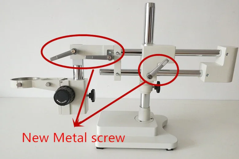 Топ тяжелый 1 комплект STL2 микроскоп двойная стрела стойка + зум стерео фокус