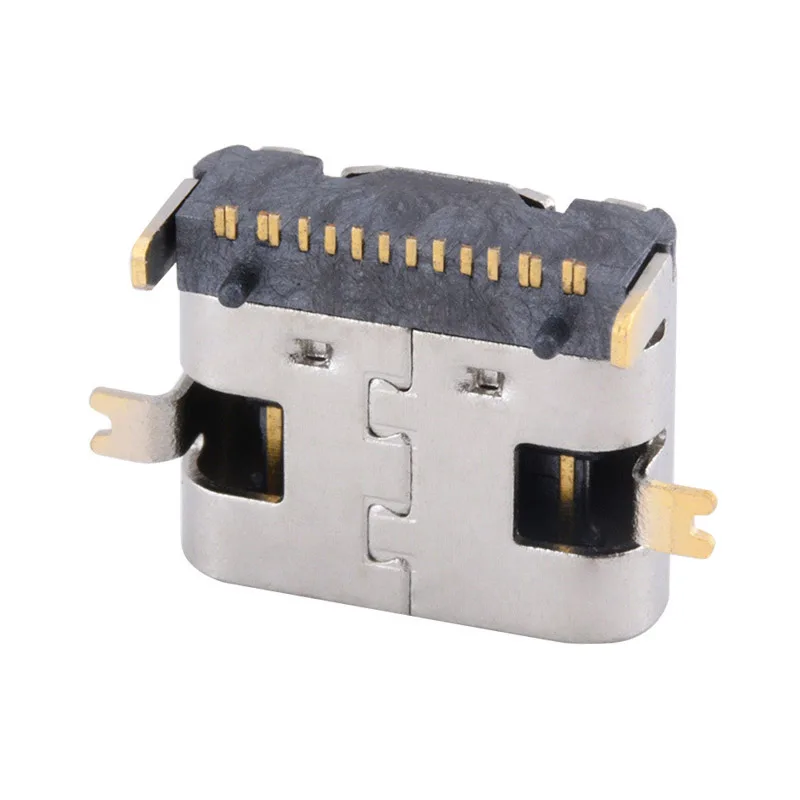 10 шт./лот USB 3 1 Type C для размещения SMD DIP разъемом Тип 16Pin SMT разъем печатных плат