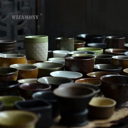 6PCS!!WIZAMONY Jingdezhen Drinkware Random Teapot teapet Tea Cup tea set bowl Ceramic kung fu teacups Chinese Porcelain Celadon |