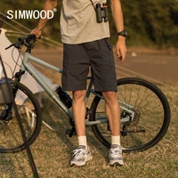 simwood 2021 summer new belt cargo shorts men loose multi pockets streetwear fashion shorts 100 cotton casual trousers sk170261