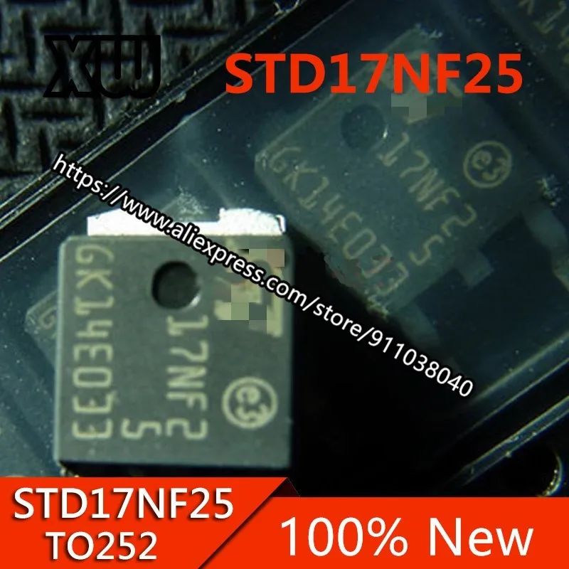 

20 шт. 17NF2 17NF25 D17NF2 D17NF25 STD17NF25 TO252 10 шт.