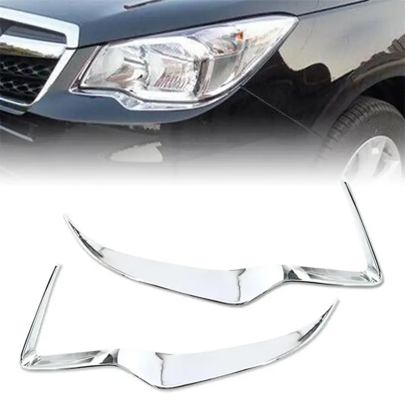 

Накладки на переднюю фару для Subaru Forester SJ SK 2013 2014 2015 - 2018 2019 2020