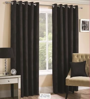 luxury suede blackout curtains for living room custom made hotel quality solid color home decor bedroom kitchen drapes