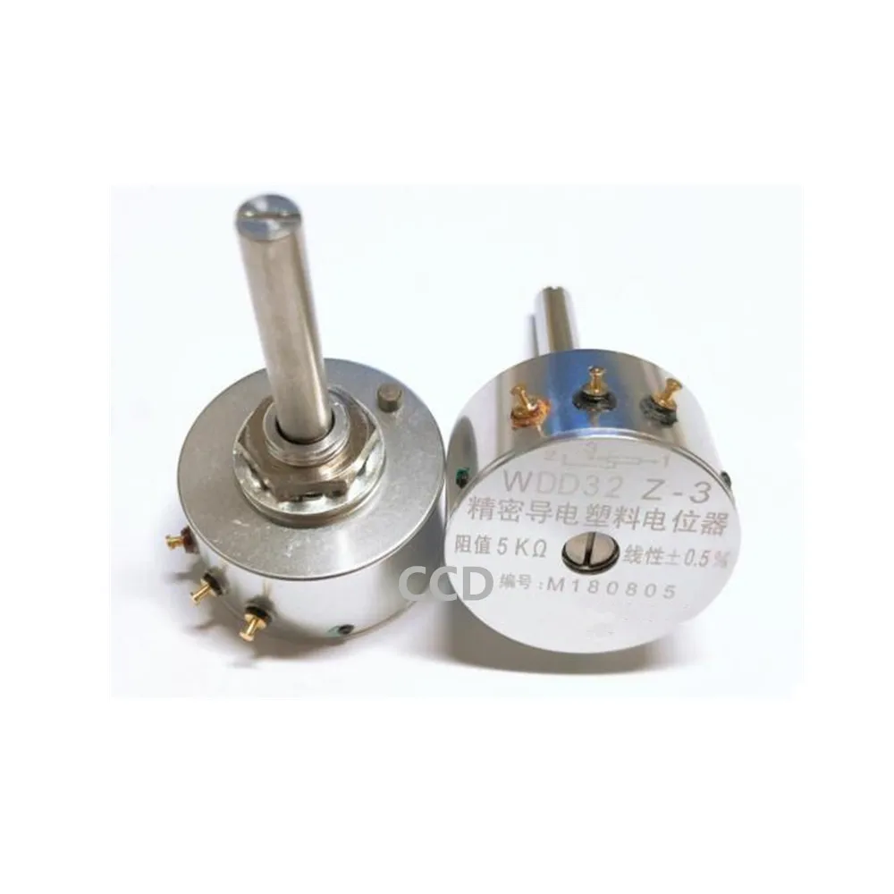 WDD32Z-3 1K/2K/5K/10K 0.5% Precision conductive plastic angular displacement sensor potentiometer WDD32Z3 | Электронные