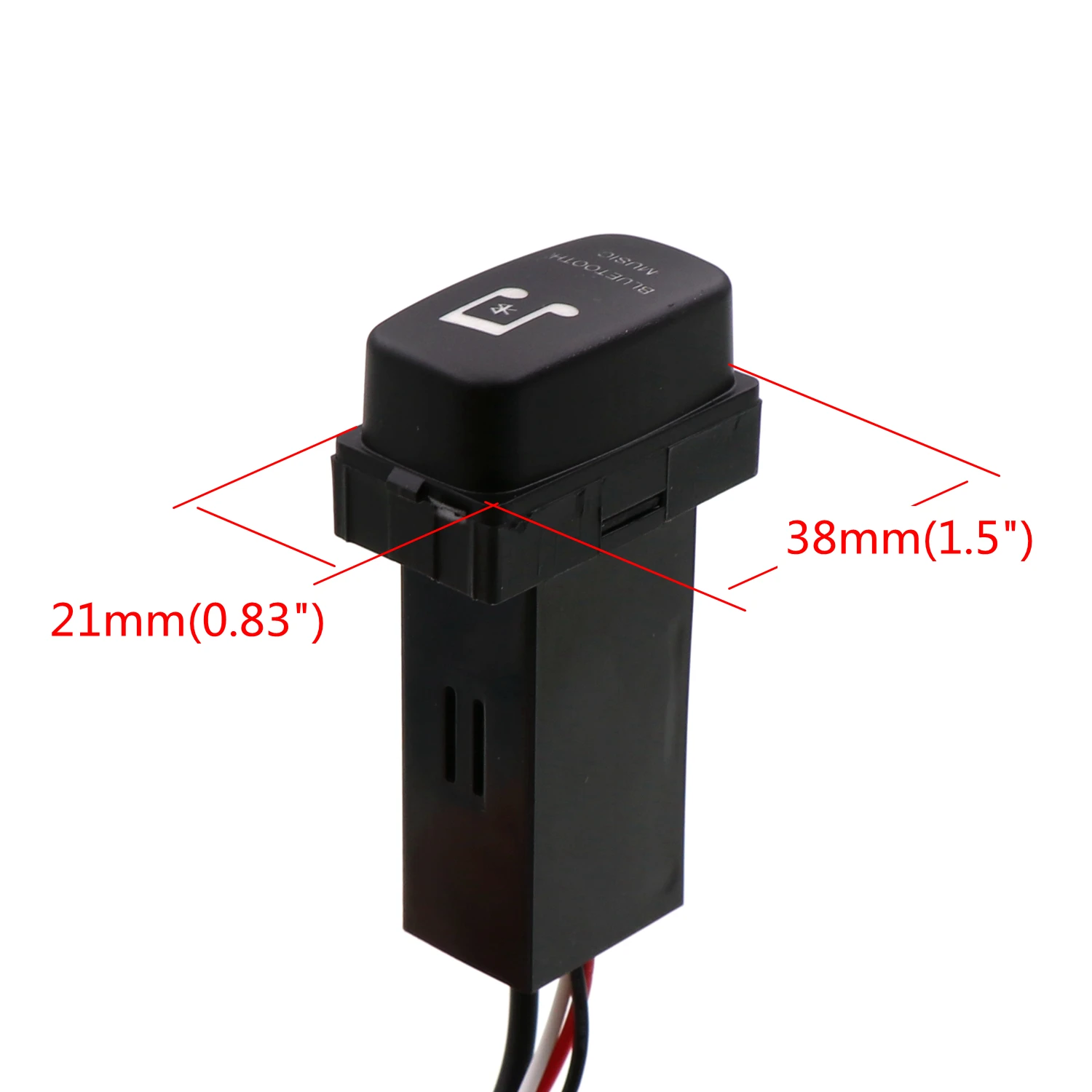 Автомобильный модуль Bluetooth для установки музыкальной панели с выходом AUX Mitsubishi ASX