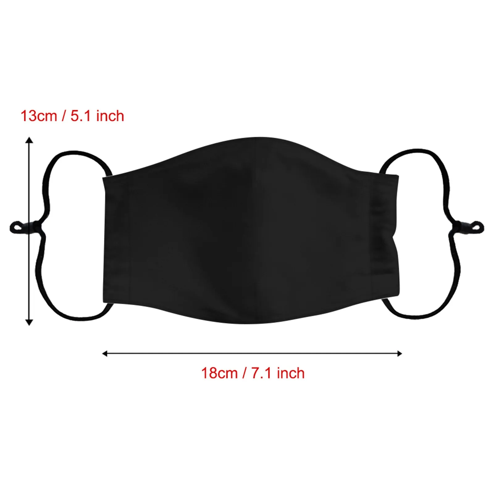 

Headband Christmas Washable Reusable Breathable Protective Cotton Mask 1PC+10PC Filters mascherine mascarillas #
