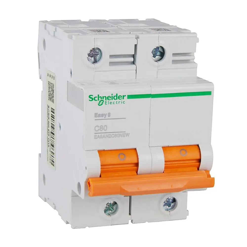 Оригинальный экспорт миниатюрный автоматический выключатель типа C 1P 2P 3P 4P 80A 100A