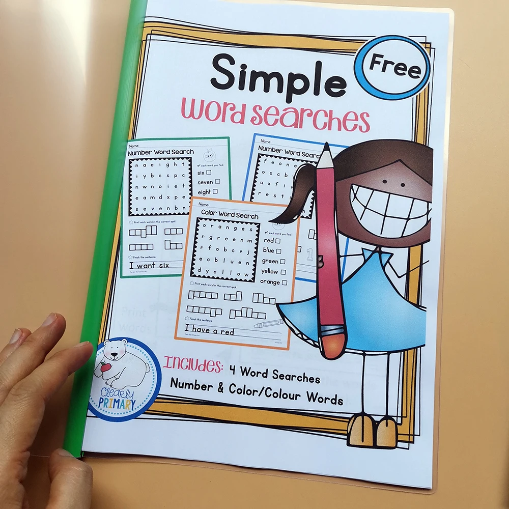 Обучающие игрушки для детей английскому языку простой поиск слов набор рабочих