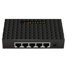 5 Порты и разъёмы гигабитный коммутатор 10/100/1000 Мбит/с RJ45 LAN Ethernet