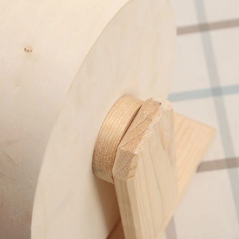 1 шт. деревянный ролик для хомяка бега | Дом и сад