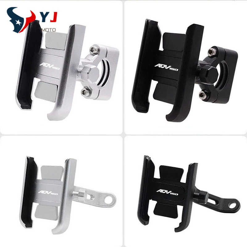 

With LOGO ADV150 For HONDA High Quality Motorcycle Accessories Handlebar Mobile Phone Holder GPS Stand Bracket ADV 150 2019 2020