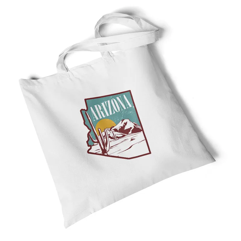 Холщовая Сумка для покупок многоразовая сумка на плечо сумка-тоут с принтом