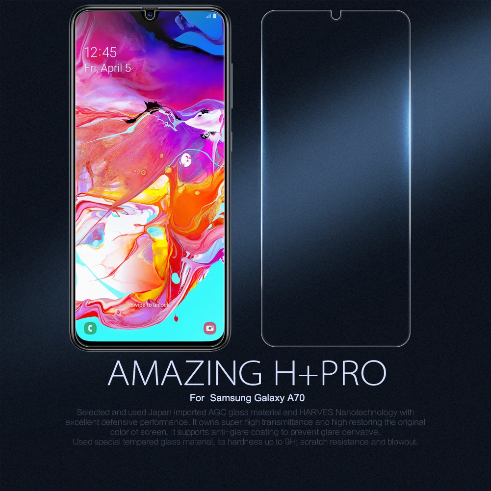 Для samsung Galaxy A70 закаленное Стекло Nillkin Amazing H/H+ PRO закаленное Стекло Экран протектор для samsung A70