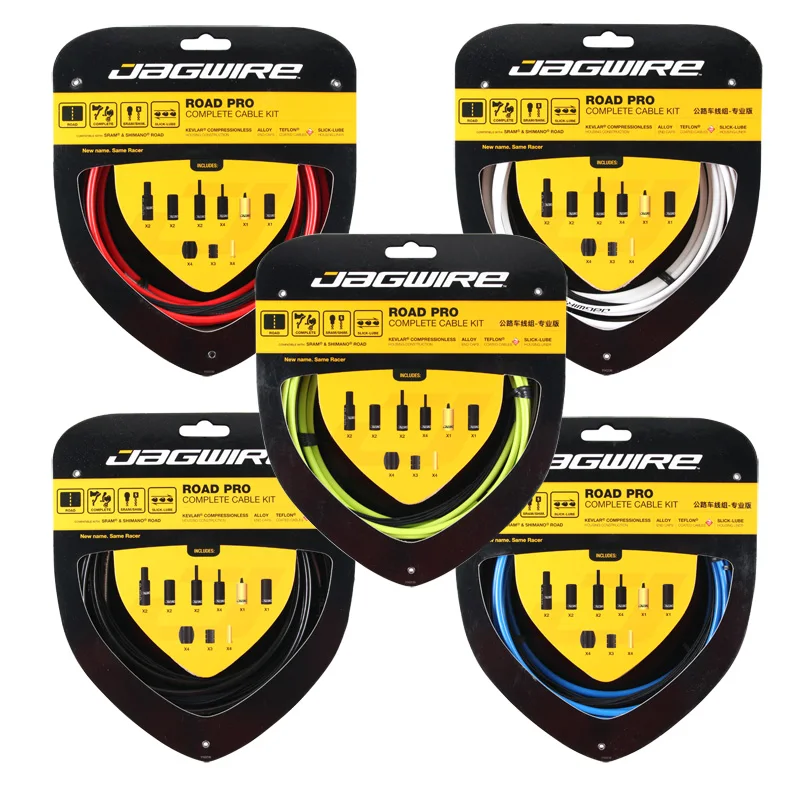 Полный комплект кабелей JAGWIRE RACER ROAD PRO L3 Road Pro/комплекты тормозных для велосипеда
