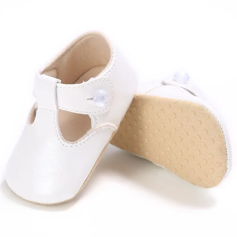 

5 Colors Baby Shoes Newborn Girl PU Leather First Walkers Kids Moccasins 0-18 Months