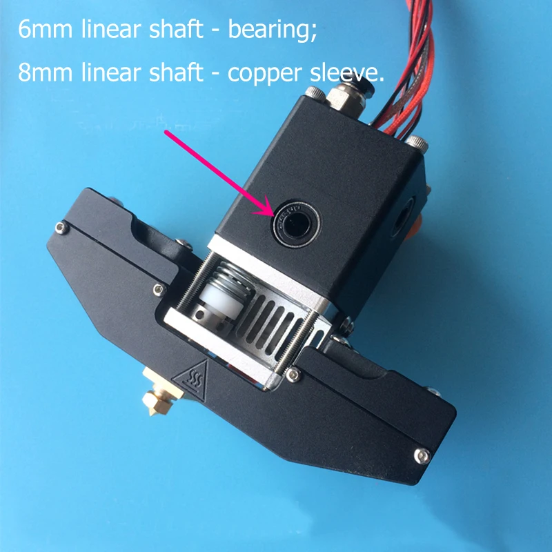 Комплект головок для принтера Um2 Ultimaker 2 + экструдер с J-образной головкой 8 мм