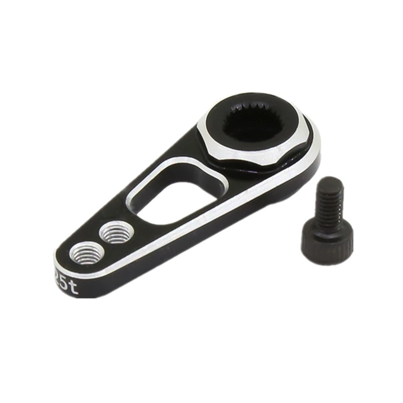 

Double Hole 25T Steering Servo Arm for RC Crawler Axial SCX10 90046