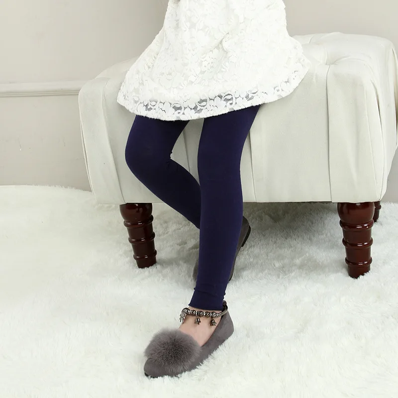 Детские леггинсы для девочек Осенние фиолетовые узкие брюки до щиколотки 2 От 4 6