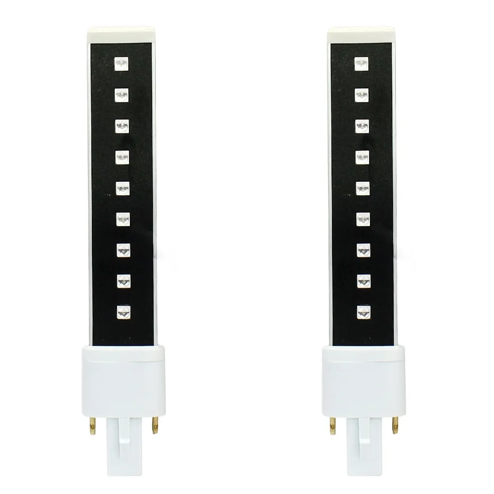 9 lights 2pcs 9 светодиодный S/12 Светодиодный S/16 Светодиодный S двойной светильник УФ светодиодный Lam 9 Вт электронная Индуктивная отверждаемая лампа замена для сушки ногтей - Цвет: 9 lights 2pcs