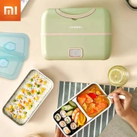 xiaomi liren portable cooking electric lunch box multifunctional plug in electric heating cooking large capacity double layer