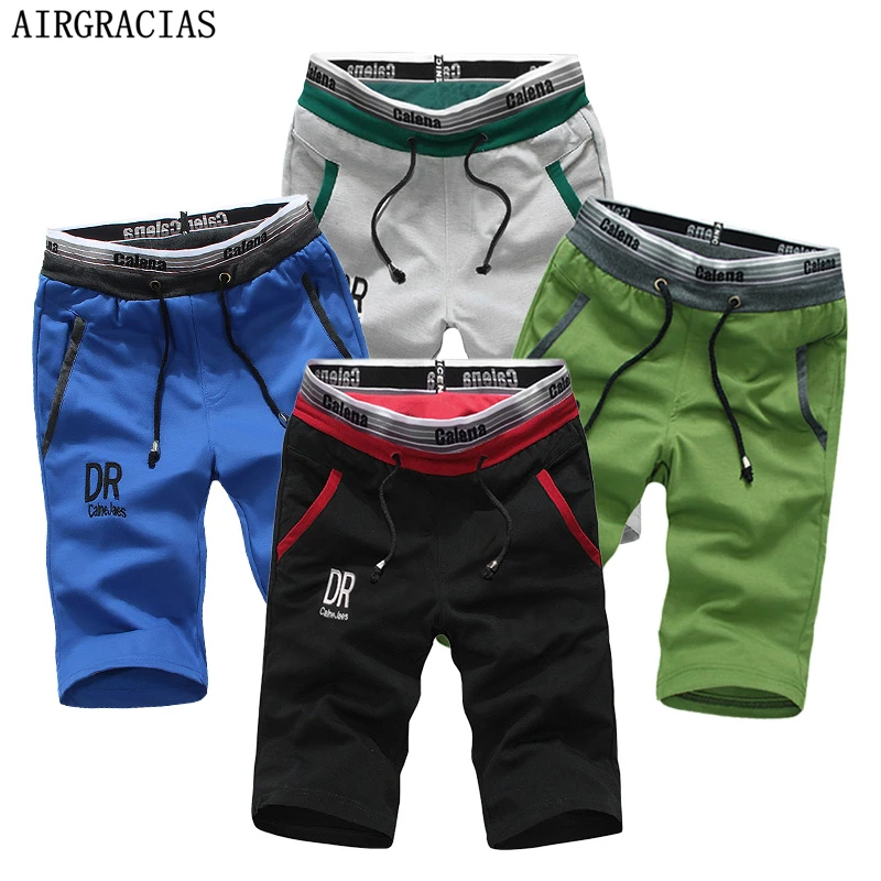 

AIRGRACIAS 4 шт. мужские летние пляжные шорты, повседневные мужские спортивные штаны для бега, американский/Европейский размер, одежда для мужчин...